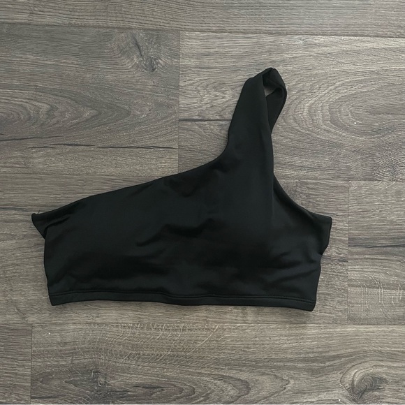 ONE SHOULDER SPORTS BRA - Picture 1 of 2